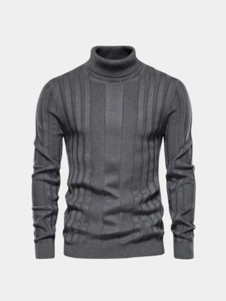 Turtleneck Knitwear Pullover Sweater - Nordwr