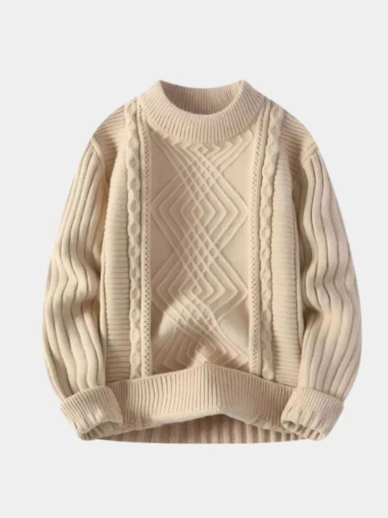 Minimalist Textured Sweater - Nordwr