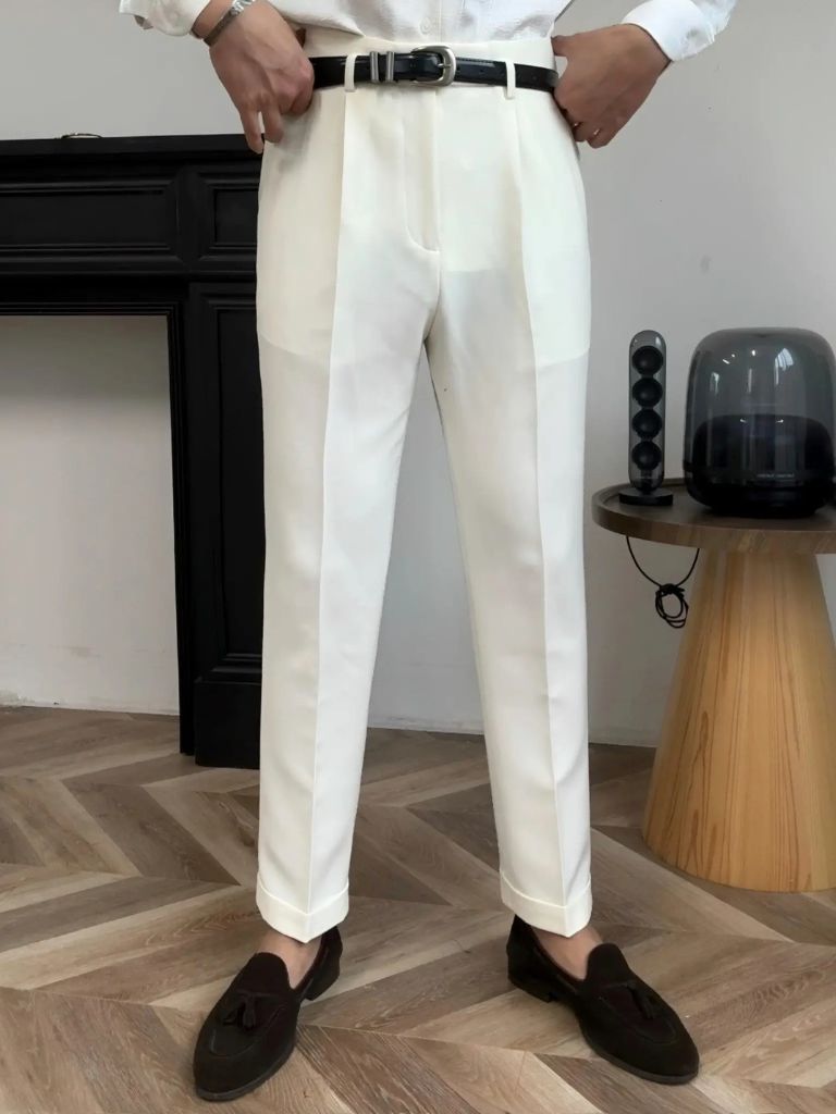 Hollywood Classic Trousers (Belt Included) - Nordwr