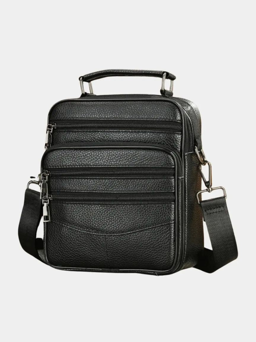 Leather Men's Shoulder Bag - Nordwr