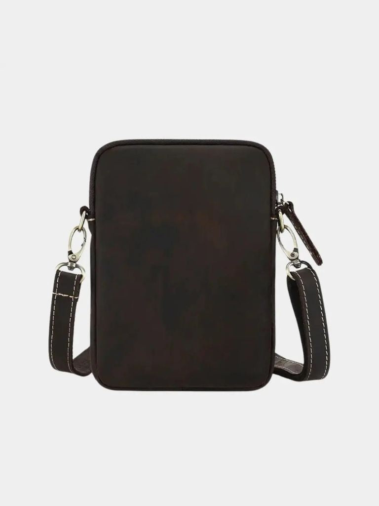 Minimalist Crossbody Leather Bag - Nordwr