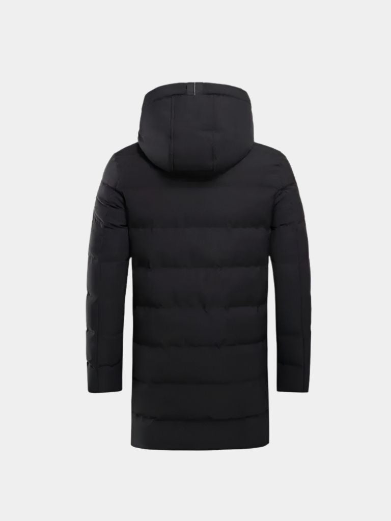 Minimalist Long Puffer Jacket - Nordwr