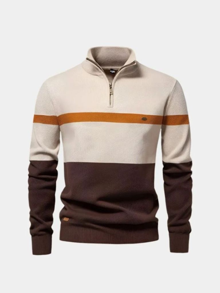 Quarter-Zip Jumper Sweater - Nordwr