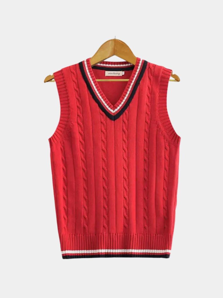 Old Money Essential Knit Vest - Nordwr