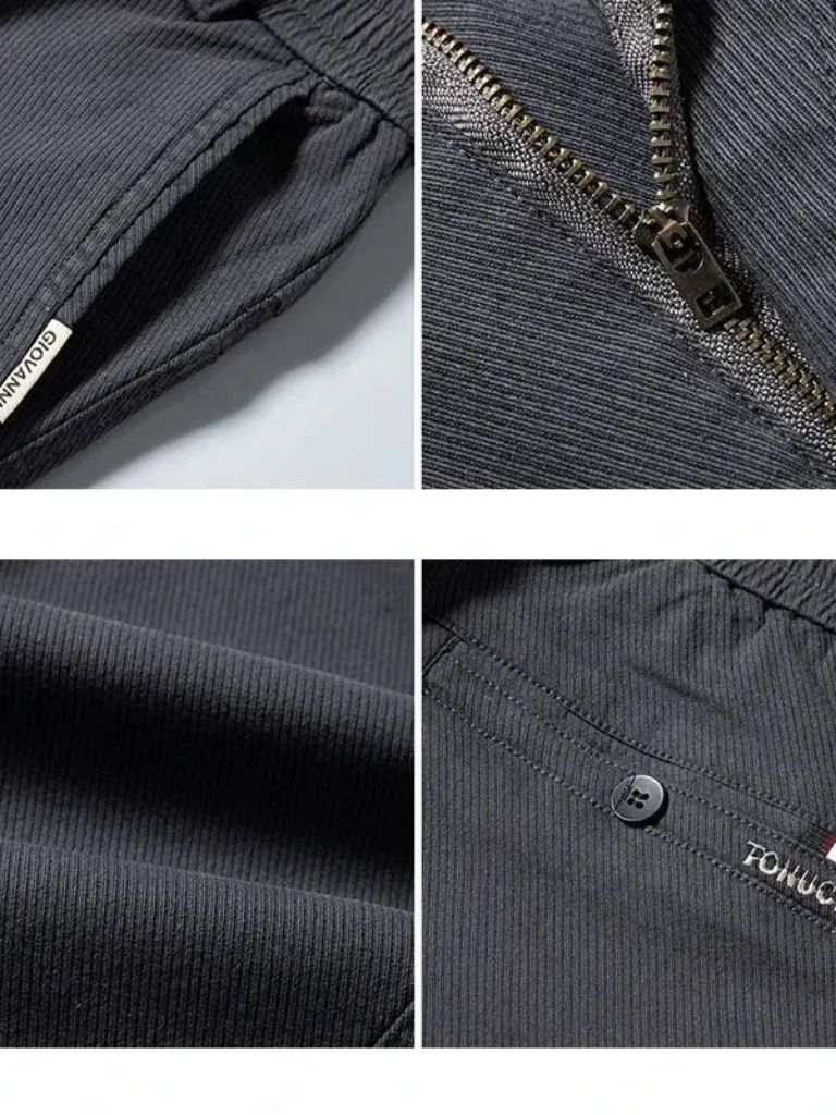 Essential Stretchy Straight Trousers - Nordwr