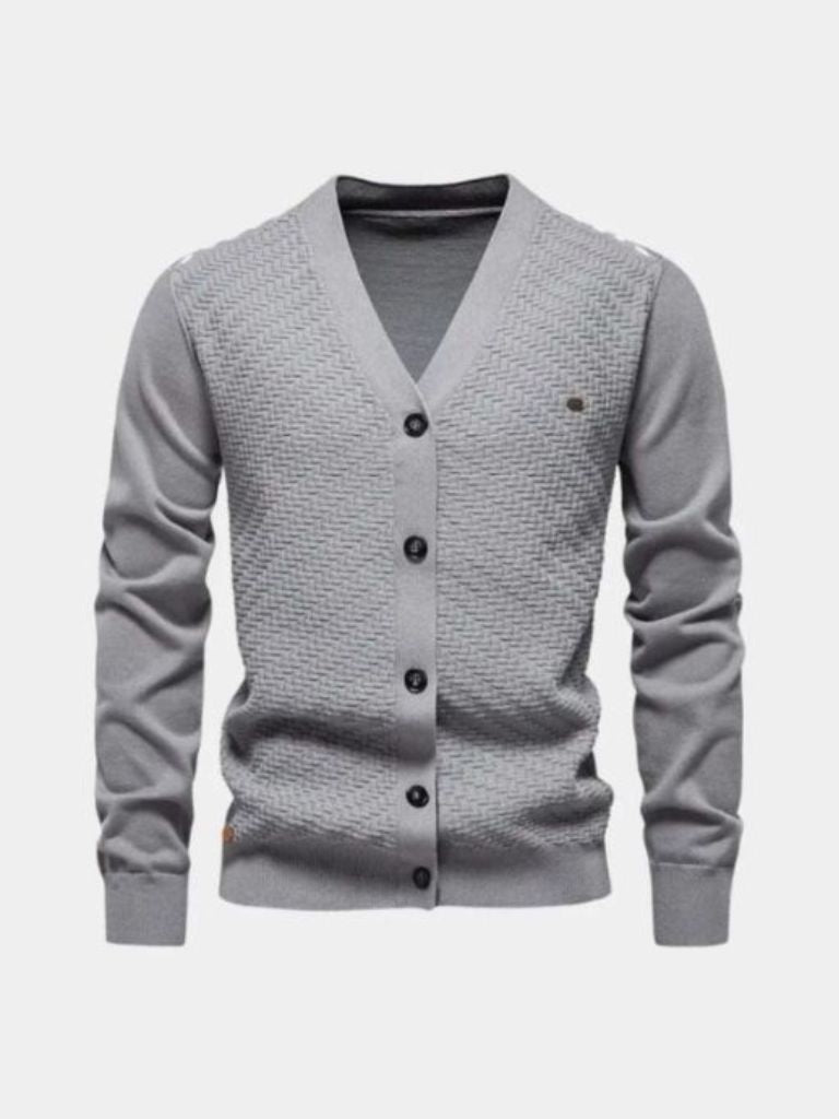 V Neck Knitwear Cardigan - Nordwr