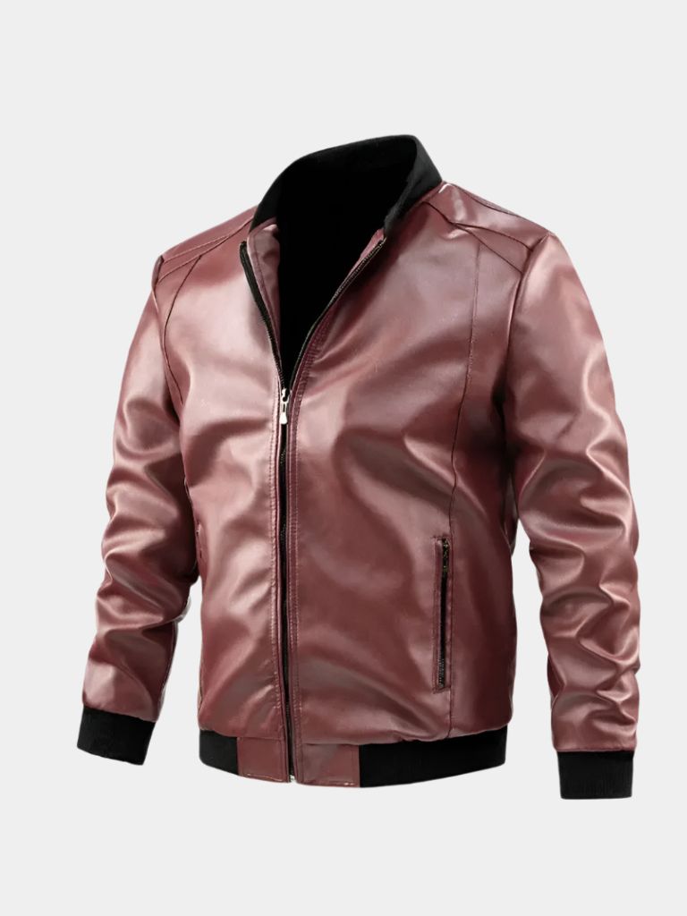 Essential Leather Jacket - Nordwr