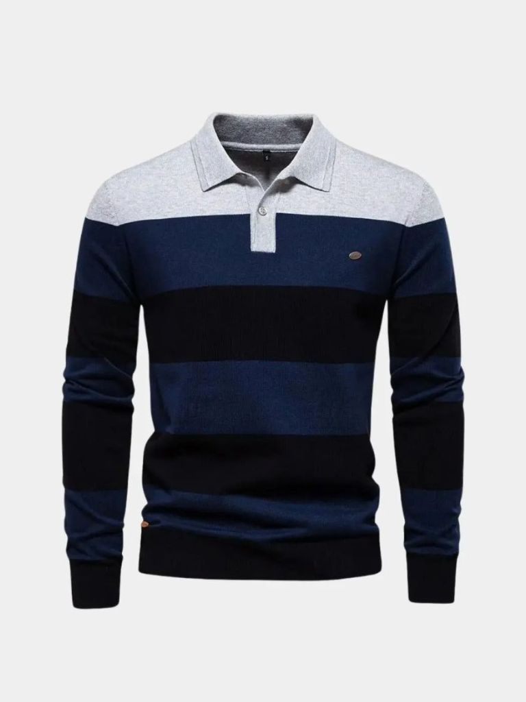 Knit Color Half Zip Knitwear - Nordwr