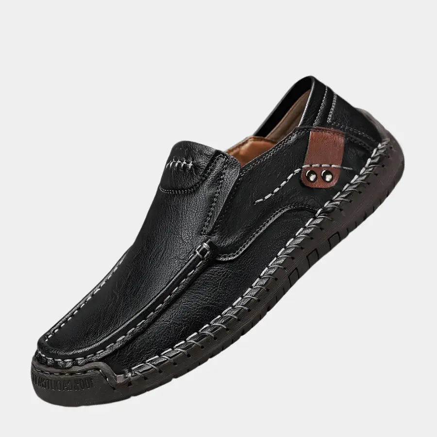 Comfortable Leather Moccasins Shoes - Nordwr