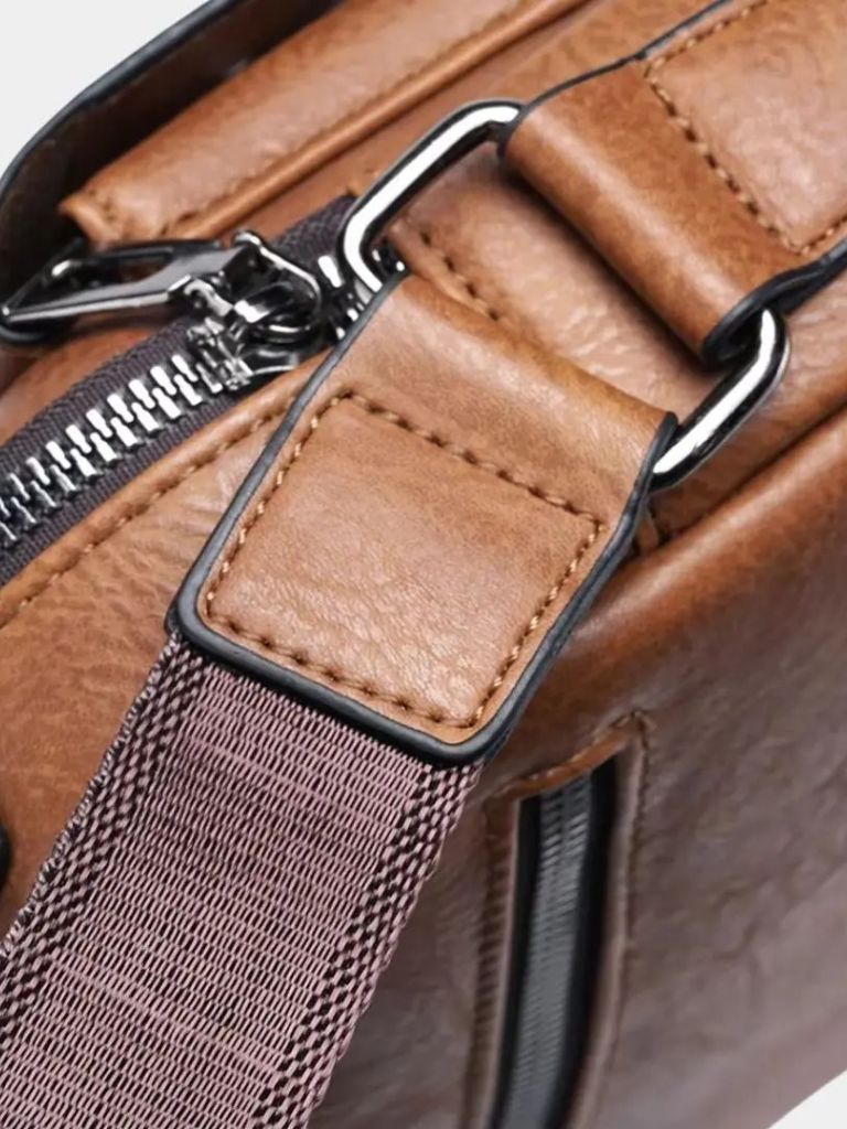 Leather Cross Body Bag - Nordwr