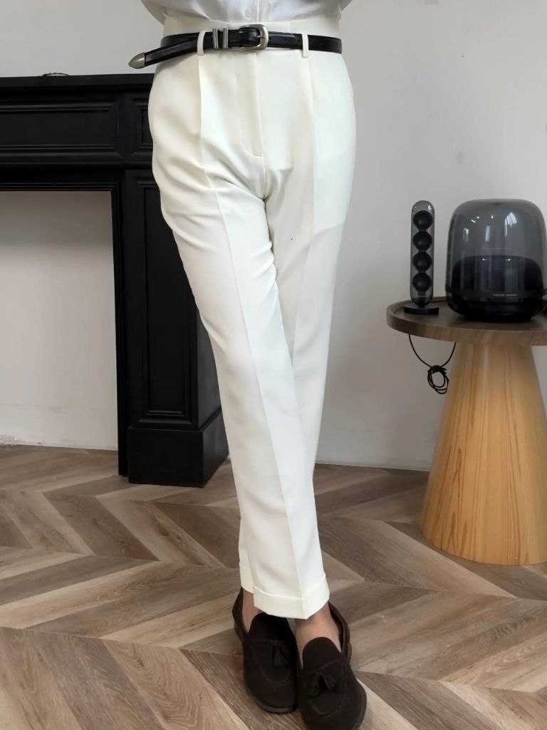 Hollywood Classic Trousers (Belt Included) - Nordwr
