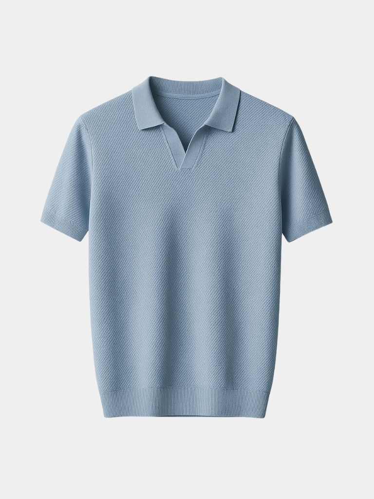 Old Money Cotton Polo Shirt - Nordwr