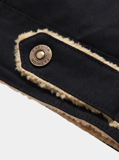 Vintage Fleece Bomber Jacket - Nordwr