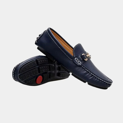 Italian Design Leather Loafers - Nordwr