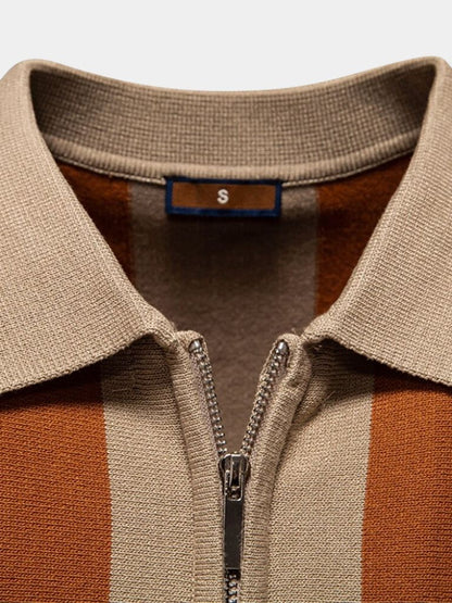 Navy Stripe Polo - Nordwr