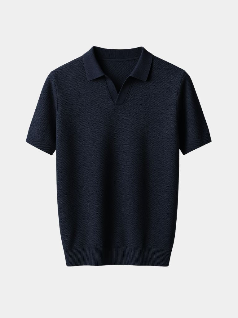 Old Money Cotton Polo Shirt - Nordwr