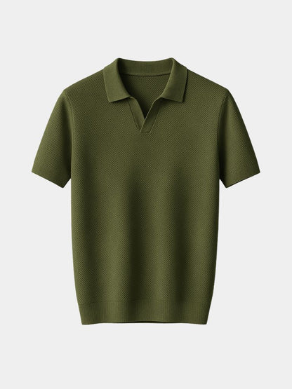 Old Money Cotton Polo Shirt - Nordwr