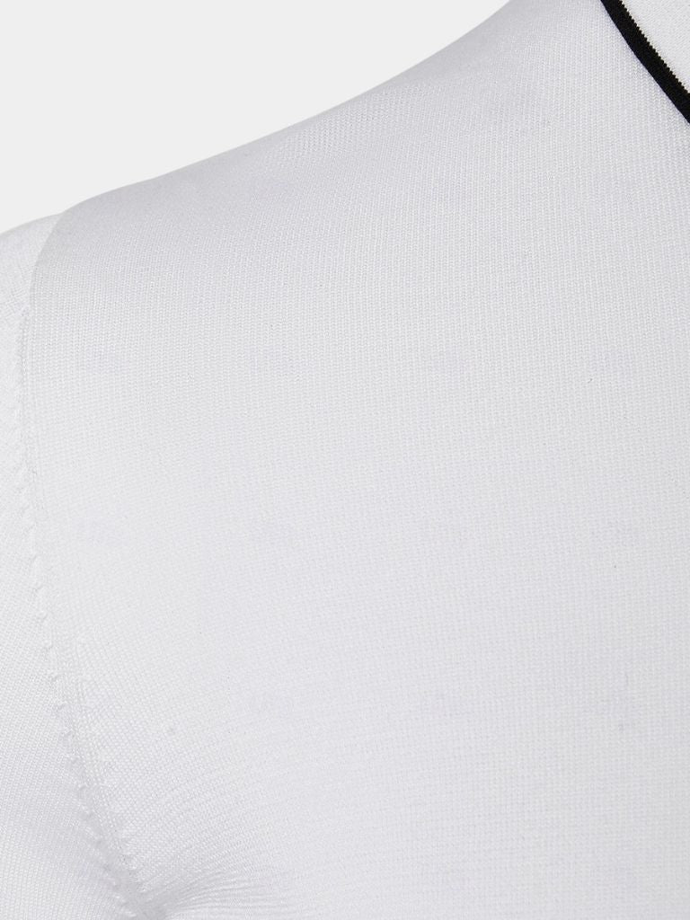Ivory Elite Long Sleeve Polo – Nordwr