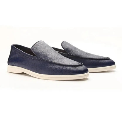 Cowhide Leather Loafers - Nordwr