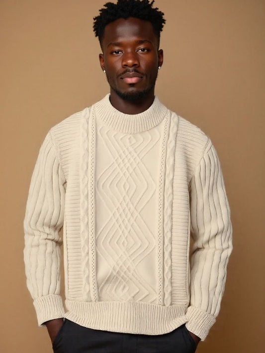 Minimalist Textured Sweater - Nordwr