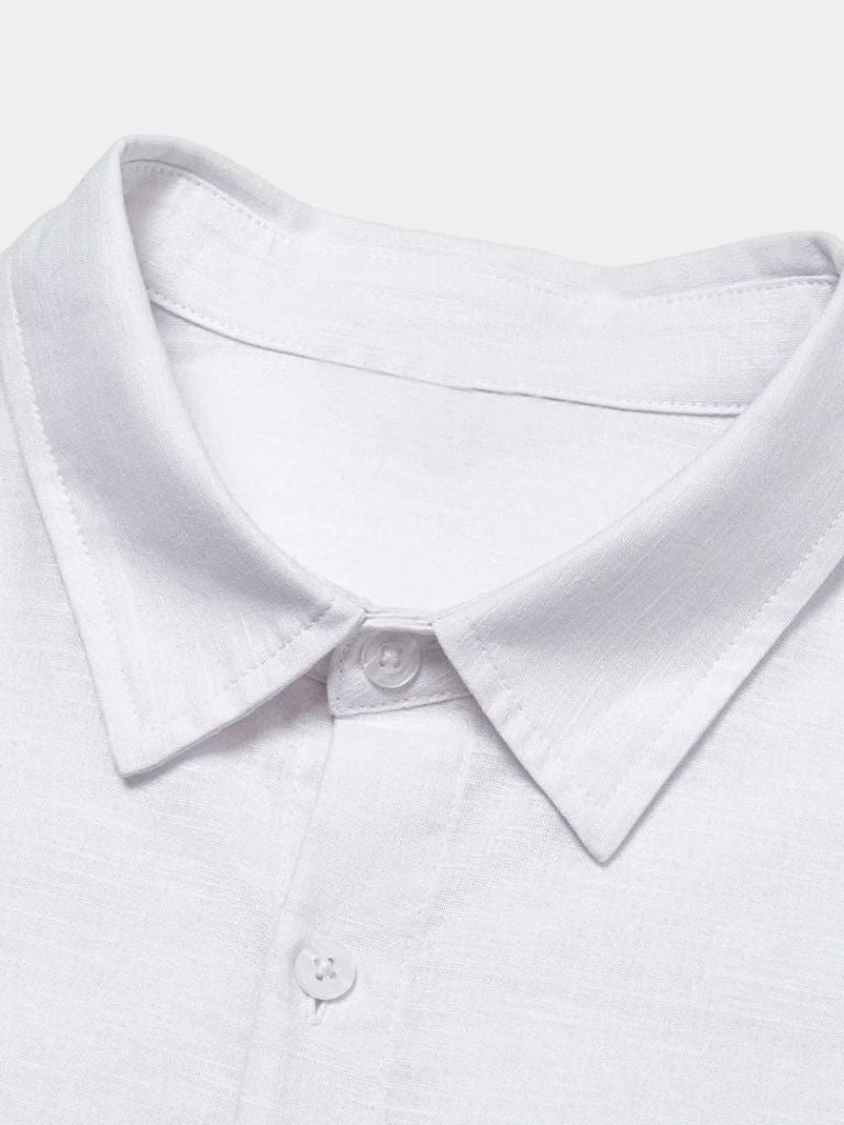 Essential Linen Casual Shirt - Nordwr