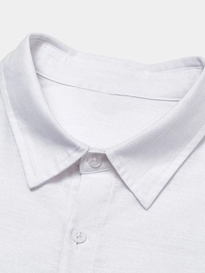 Essential Linen Casual Shirt - Nordwr