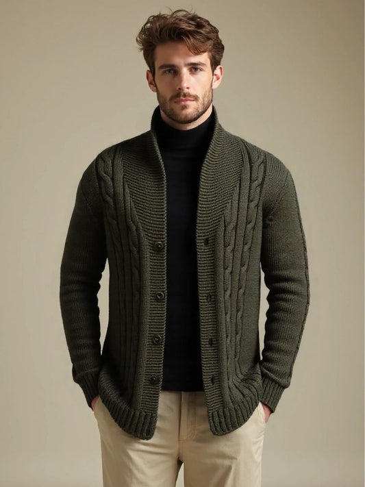 Men's Elegant Knit Cardigan - Nordwr