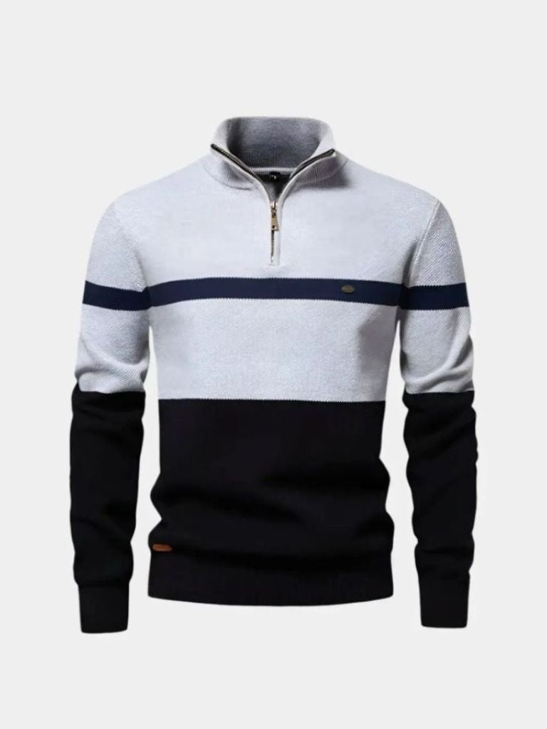 Quarter-Zip Jumper Sweater - Nordwr