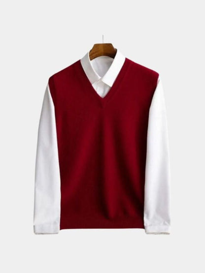 100% Merino Wool Sweater Vest - Nordwr