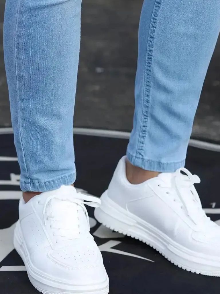 Stretchy Skinny Denim Jeans Trousers - Nordwr