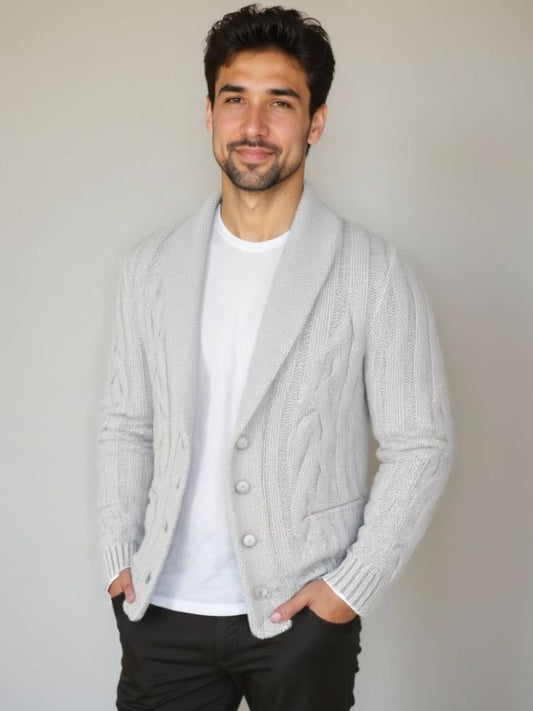 Men's Knitted Cardigan - Nordwr