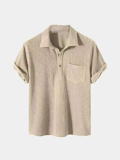 Textured Short Sleeve Shirt - Nordwr