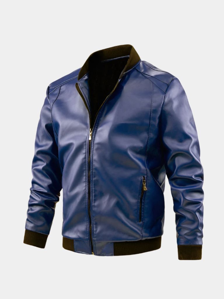 Essential Leather Jacket - Nordwr