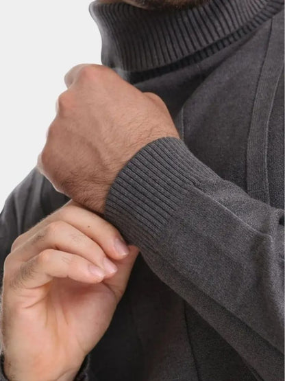 Turtleneck Knitwear Pullover Sweater - Nordwr