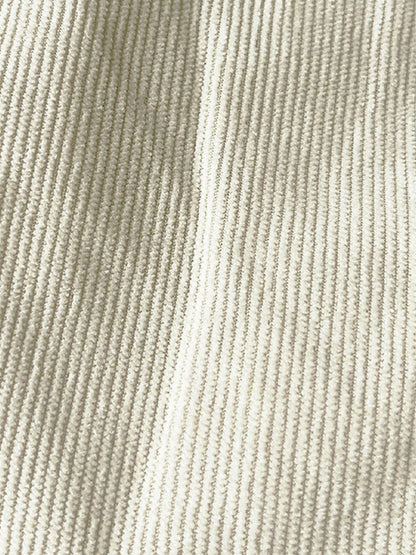 Minimalist Corduroy Set Shorts and Shirt - Nordwr