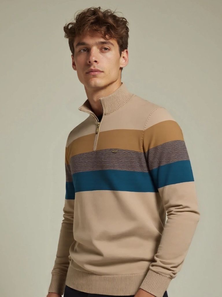 Minimalist High Collar Sweater - Nordwr