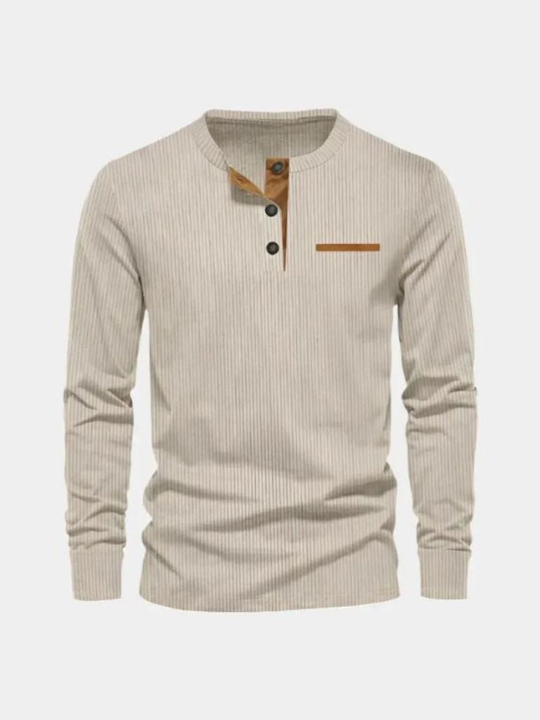 Corduroy Long Sleeve T-Shirt - Nordwr