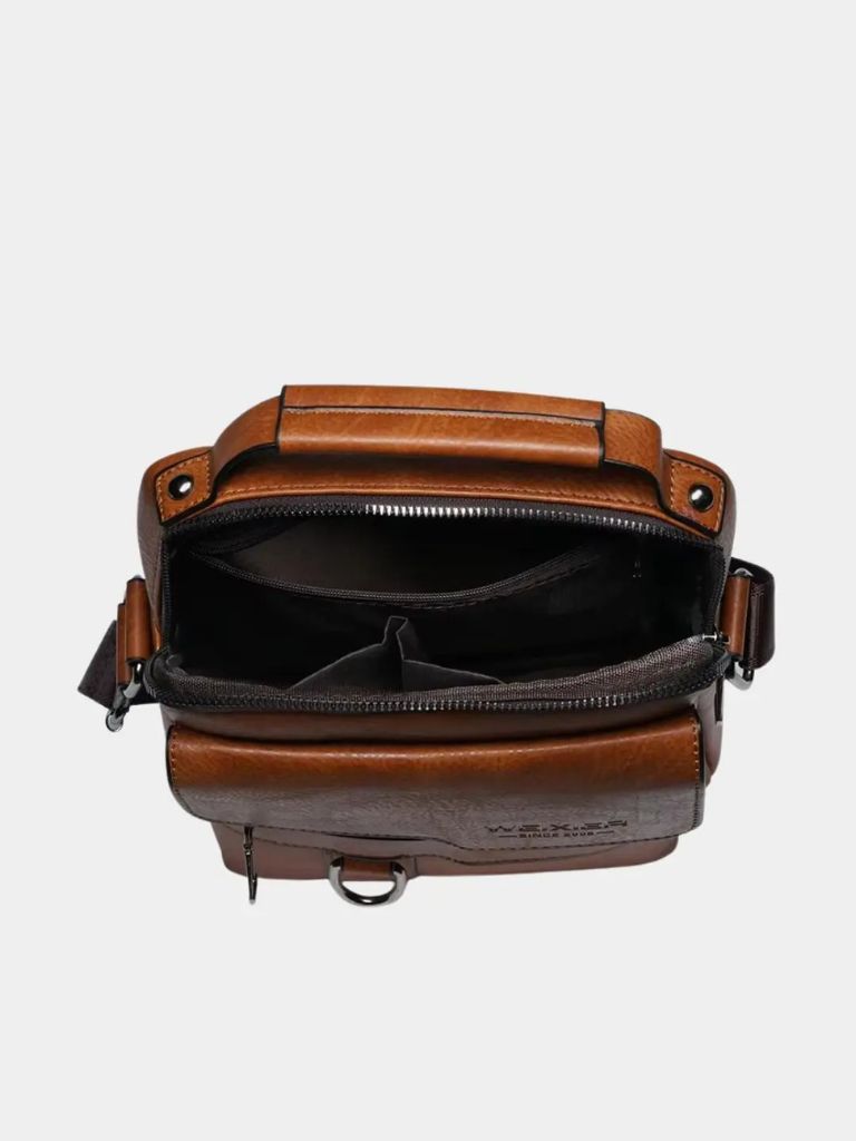 Leather Cross Body Bag - Nordwr