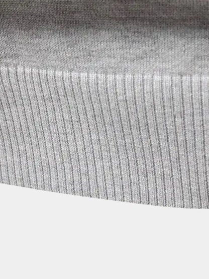 Half Zip Knitwear Pullover Sweater - Nordwr