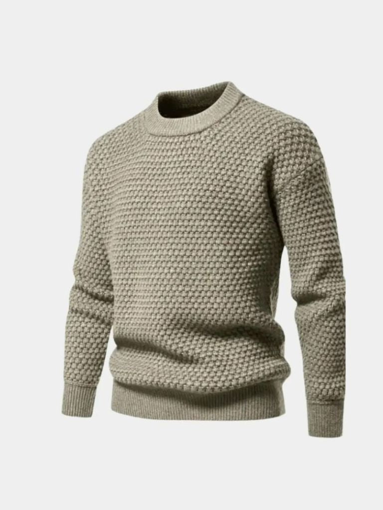 Old Money Textured Pullover - Nordwr