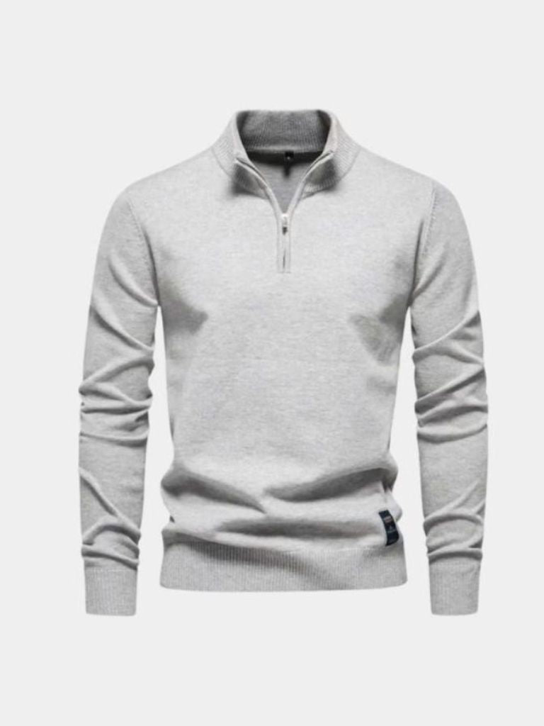 Half Zip Knitwear Pullover Sweater - Nordwr