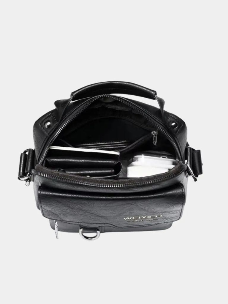 Leather Cross Body Bag - Nordwr