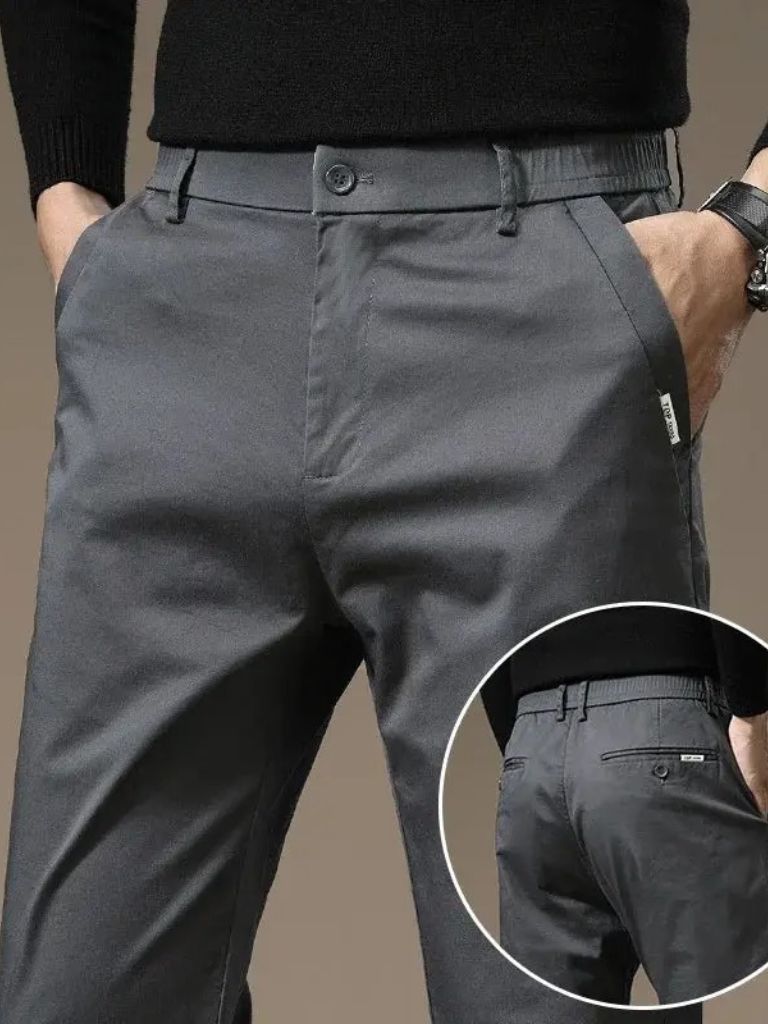 Essential Straight Trousers - Nordwr