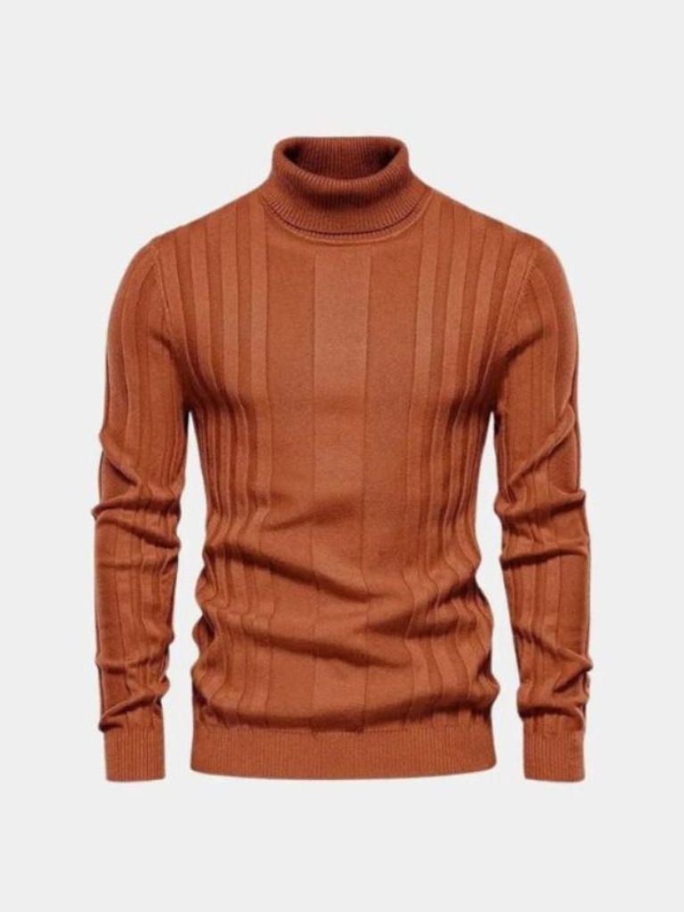 Turtleneck Knitwear Pullover Sweater - Nordwr