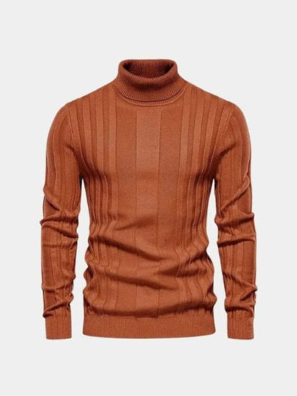 Turtleneck Knitwear Pullover Sweater - Nordwr