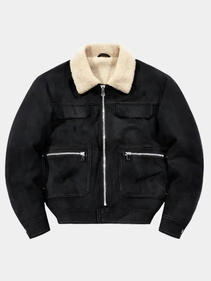 Essential Fleece Suede Jacket - Nordwr