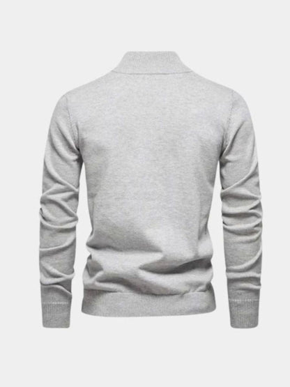 Half Zip Knitwear Pullover Sweater - Nordwr