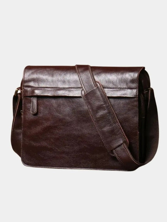 Classic Messenger Leather Bag - Nordwr