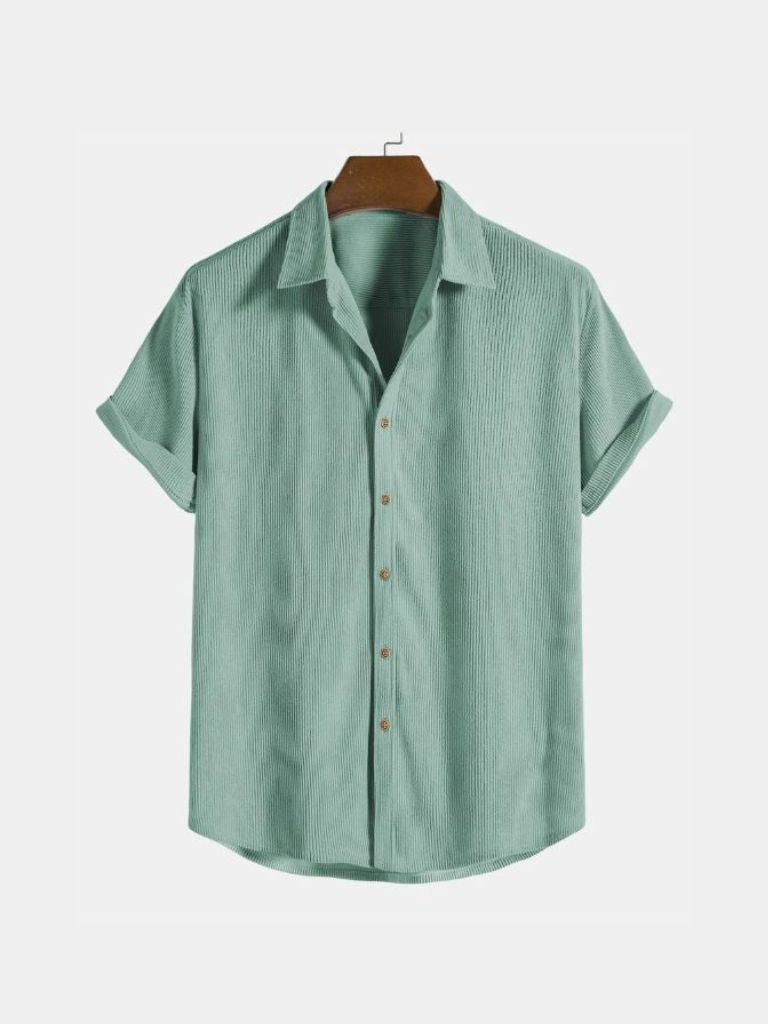 Minimalist Corduroy Shirt - Nordwr