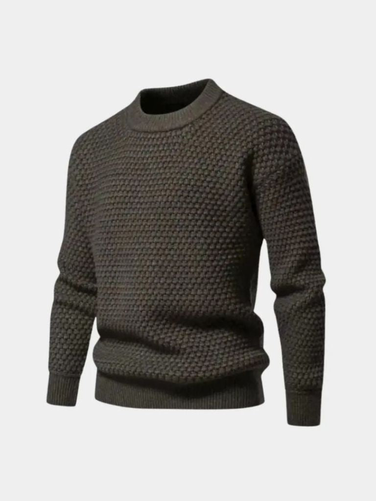 Old Money Textured Pullover - Nordwr
